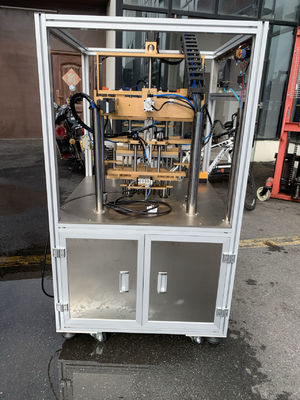 Máquina automática de desmoldeo de molde de aluminio de lápiz labial de 12 agujeros