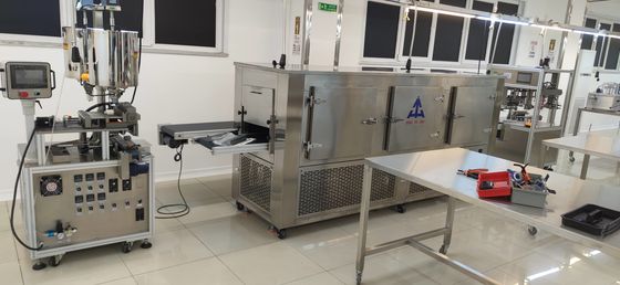 Máquina de enfriamiento de pomada de vaselina 7.5P con cinta de conversión de 3 metros