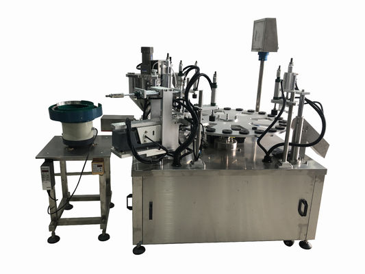 Máquina automática de llenado de lápiz líquido giratorio con acero inoxidable 304