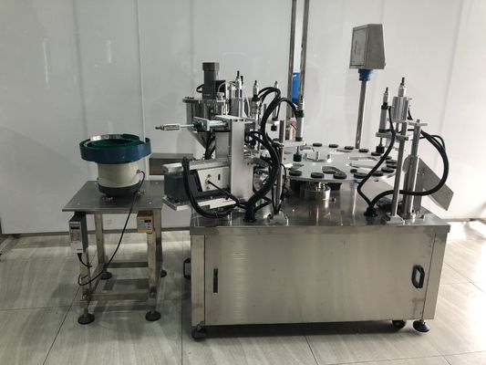 Máquina automática de llenado de lápiz líquido giratorio con acero inoxidable 304