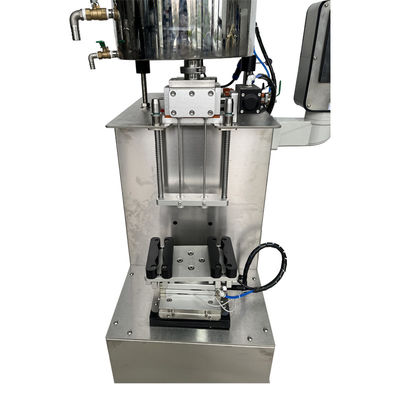 Máquina de llenado de lápiz y brillo de labios semiautomática vertical cuantitativa con función de calentamiento y mezcla