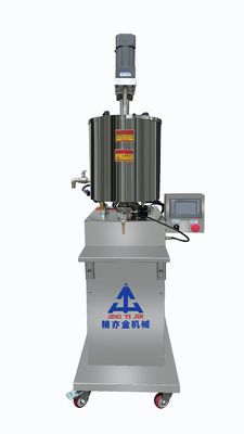 Máquina de llenado de crema cosmética de alta precisión con calefacción y control de temperatura digital