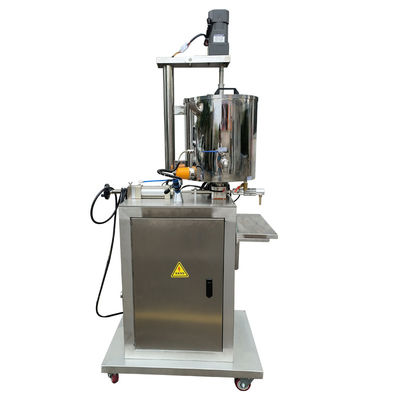 Máquina de llenado de crema de sombra de ojos de alta precisión con calefacción y control de temperatura digital