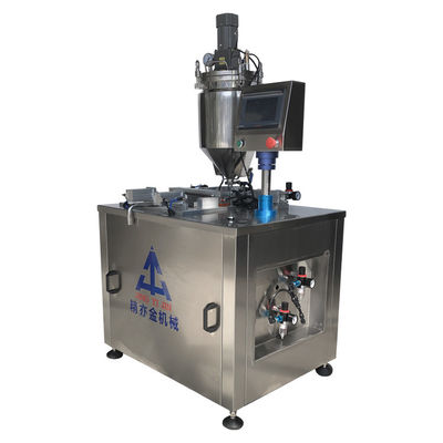 Máquina semiautomática de llenado de lápiz de ceja de 18 agujeros