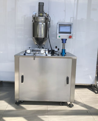 Máquina semiautomática de llenado de lápiz de ceja de 18 agujeros