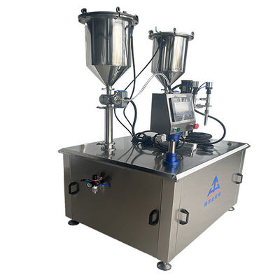 Máquina de llenado de helados de dos colores