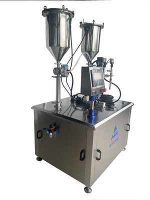 Máquina de llenado de helados de dos colores